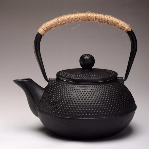 Cast Iron Tea Pot - Black - Ramsey Outdoor