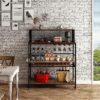 Wine Glasses Holder and Bottles Rack