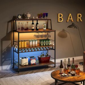 Alternative view of Wine Glasses Holder and Bottles Rack