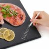 Set of 3 Black Slate Charcuterie Boards