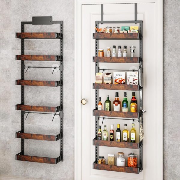 6-Tier Kitchen Door Rack