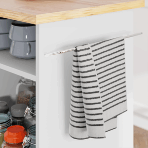 Alternative view of Rolling Kitchen Island Cart with Storage